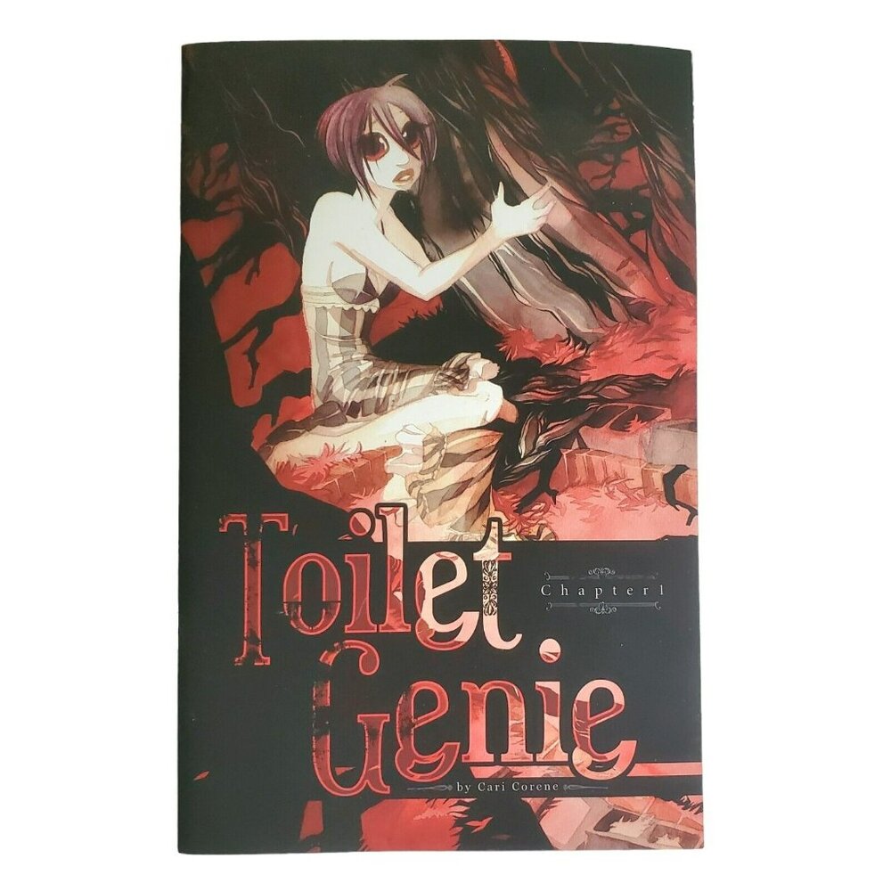 Toilet Genie Comic Book 2010 1st Printing Signed Cari Corene Indie Canada